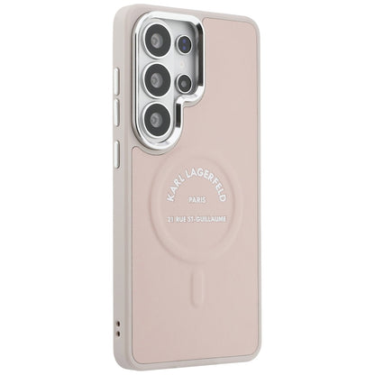 Θήκη MagSafe για Samsung Galaxy S26 Ultra S948, Karl Lagerfeld, Karl RSG Logo, Ροζ
