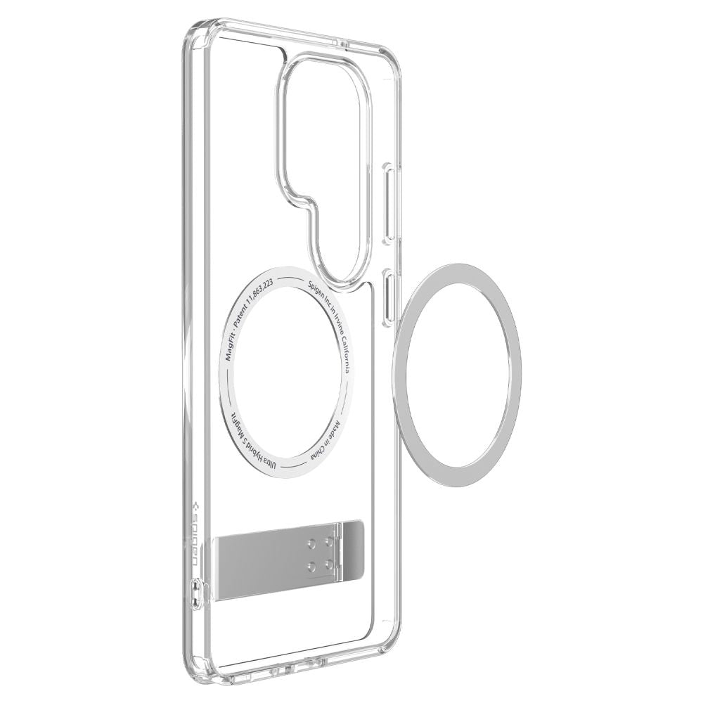 Θήκη MagSafe για Samsung Galaxy S26 Ultra S948, Spigen, Ultra Hybrid S, Διάφανη Λευκή ACS11032