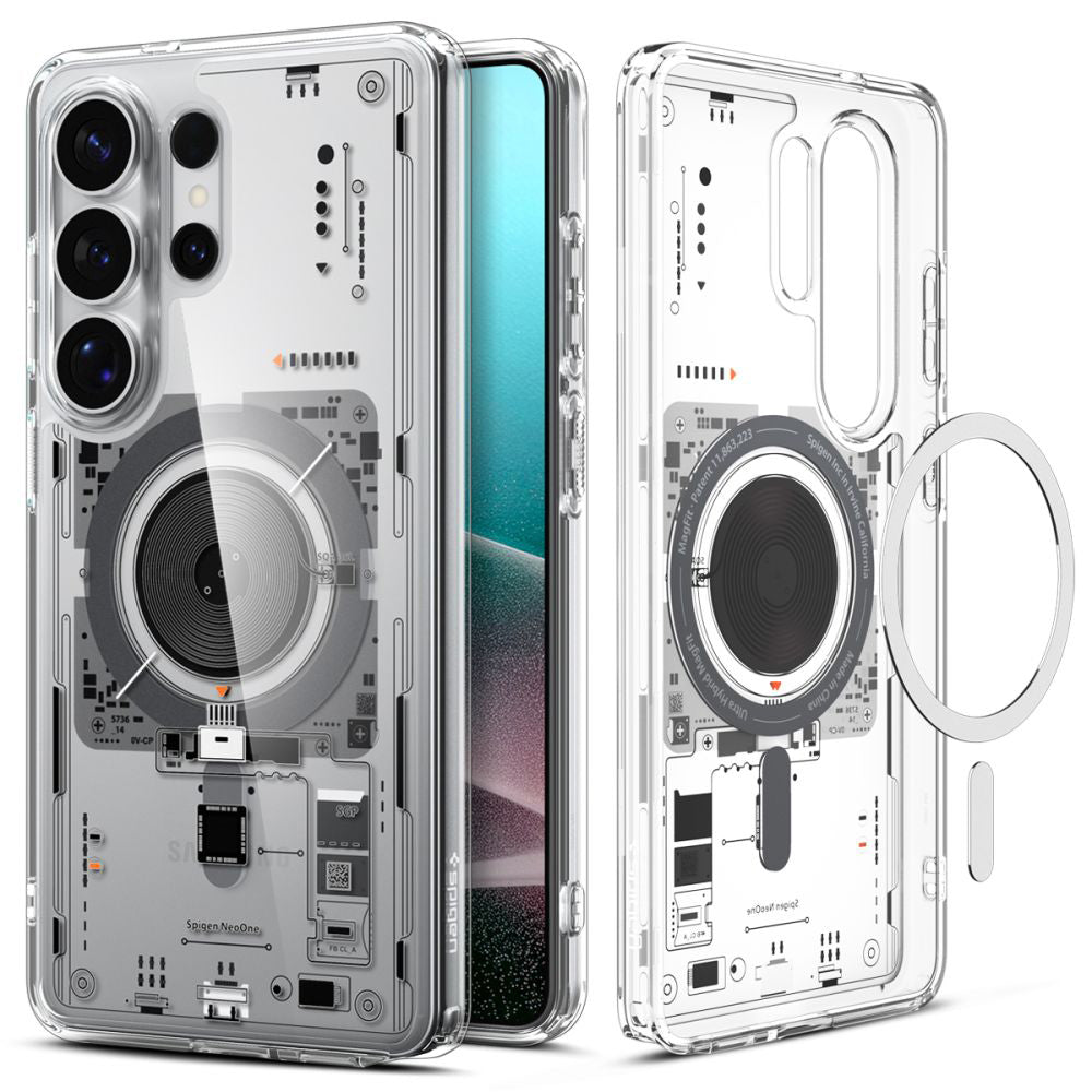 Θήκη MagSafe για Samsung Galaxy S26 Ultra S948, Spigen, Ultra Hybrid Neo One, Διάφανη ACS11206