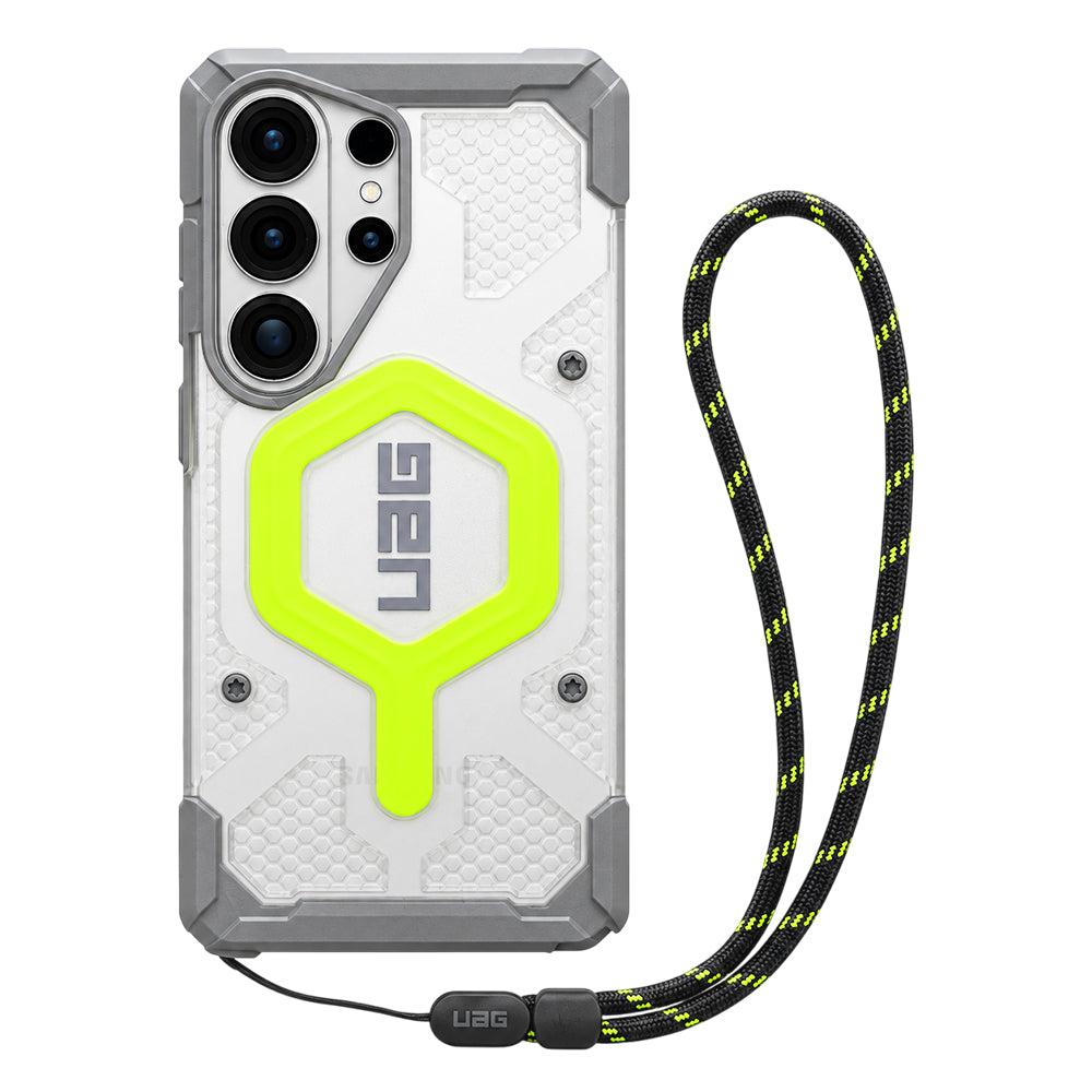MagSafe Case for Samsung Galaxy S26 Ultra S948, Urban Armor Gear, Pathfinder Clear, Green