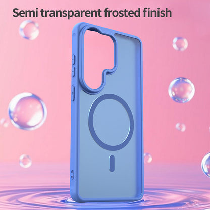 Θήκη MagSafe για Samsung Galaxy S26 Ultra S948, Techsuit, HaloFrost II, Μπλε
