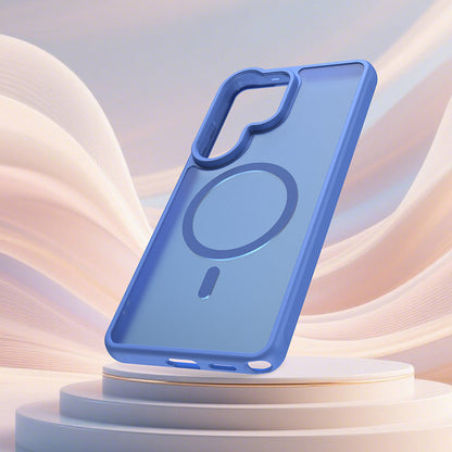 Θήκη MagSafe για Samsung Galaxy S26 Ultra S948, Techsuit, HaloFrost II, Μπλε