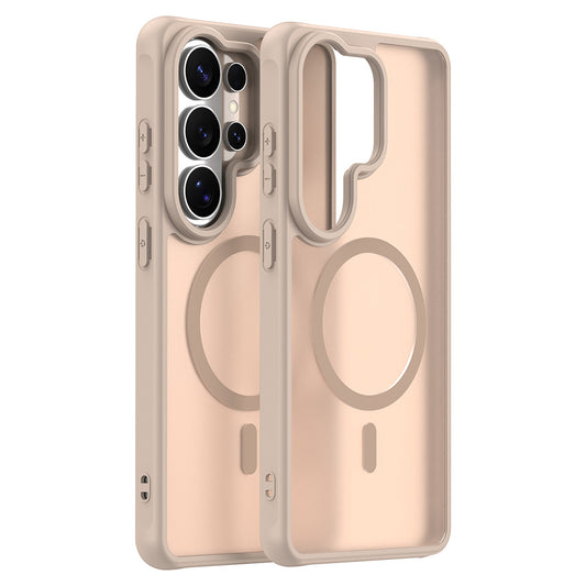 Θήκη MagSafe για Samsung Galaxy S26 Ultra, Techsuit, HaloFrost II, Χρυσή