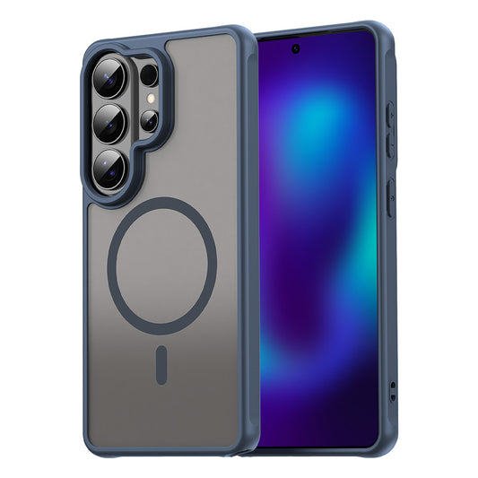 Θήκη MagSafe για Samsung Galaxy S26 Ultra, Techsuit, HaloFrost II, Μπλε Ναυτικό