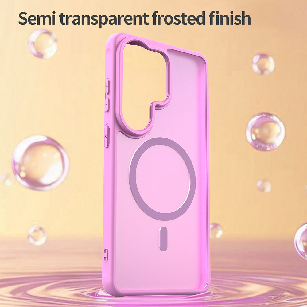 Θήκη MagSafe για Samsung Galaxy S26 Ultra S948, Techsuit, HaloFrost II, Πορτοκαλί