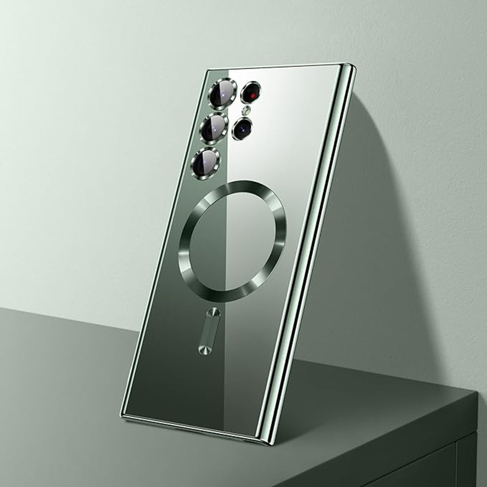 Θήκη MagSafe για Samsung Galaxy S26 Ultra S948, Techsuit, Luxury Crystal, Μαύρη