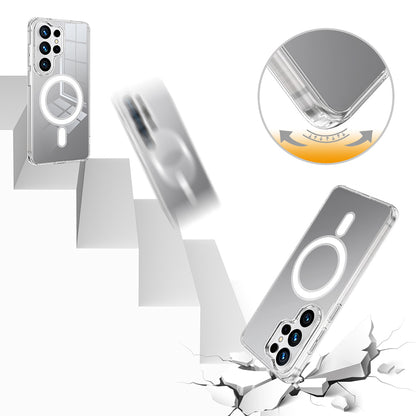 MagSafe Case for Samsung Galaxy S26 Ultra S948, Techsuit, Pro, Transparent