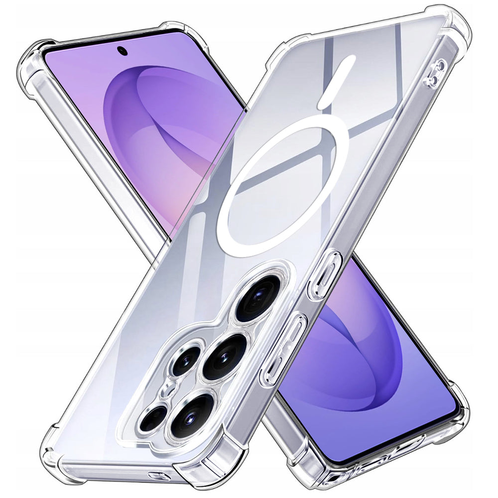 MagSafe Case for Samsung Galaxy S26 Ultra, Techsuit, Shockproof, Transparent