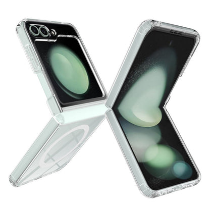 Θήκη MagSafe για Samsung Galaxy Z Flip7 FE F761 / Z Flip6 F741, Techsuit, Pro, Διαφανής