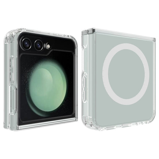 Θήκη MagSafe για Samsung Galaxy Z Flip7 FE F761 / Z Flip6 F741, Techsuit, Pro, Διαφανής