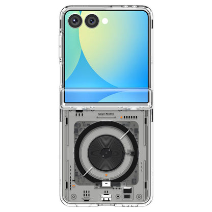 Θήκη MagSafe για Samsung Galaxy Z Flip7 F766, Spigen, Ultra Hybrid Pro Neo One, Διάφανη ACS09560