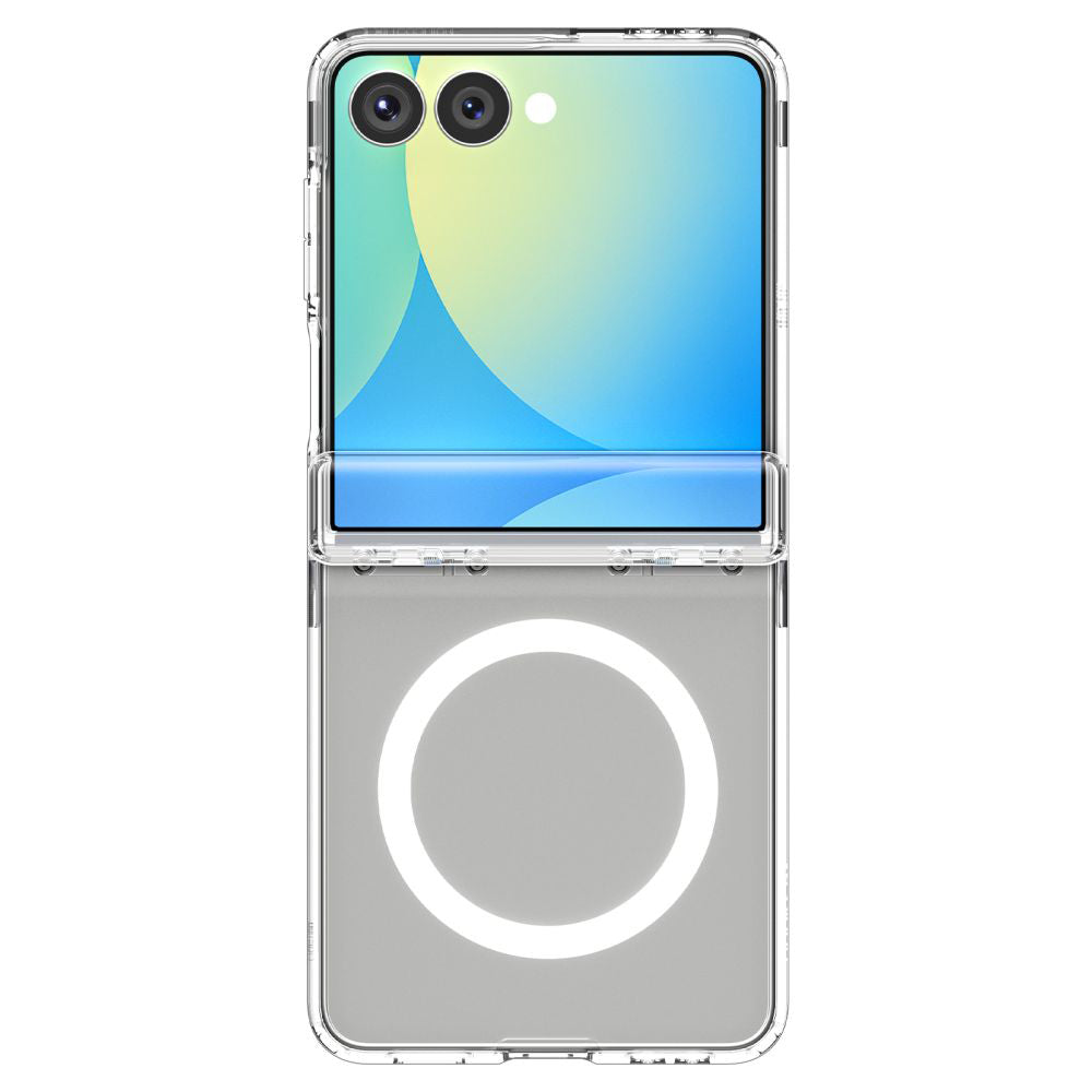 Θήκη MagSafe για Samsung Galaxy Z Flip7 F766, Spigen, Ultra Hybrid Pro, Διάφανη ACS09559