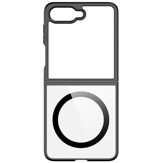 Θήκη MagSafe για Samsung Galaxy Z Flip8 F776, DUX DUCIS, Aimo, Μαύρο