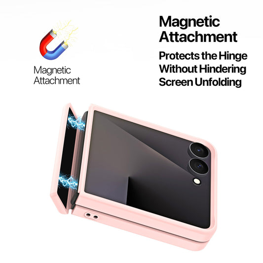 Θήκη MagSafe για Samsung Galaxy Z Flip8 F776, DUX DUCIS, Yind, Μαύρο