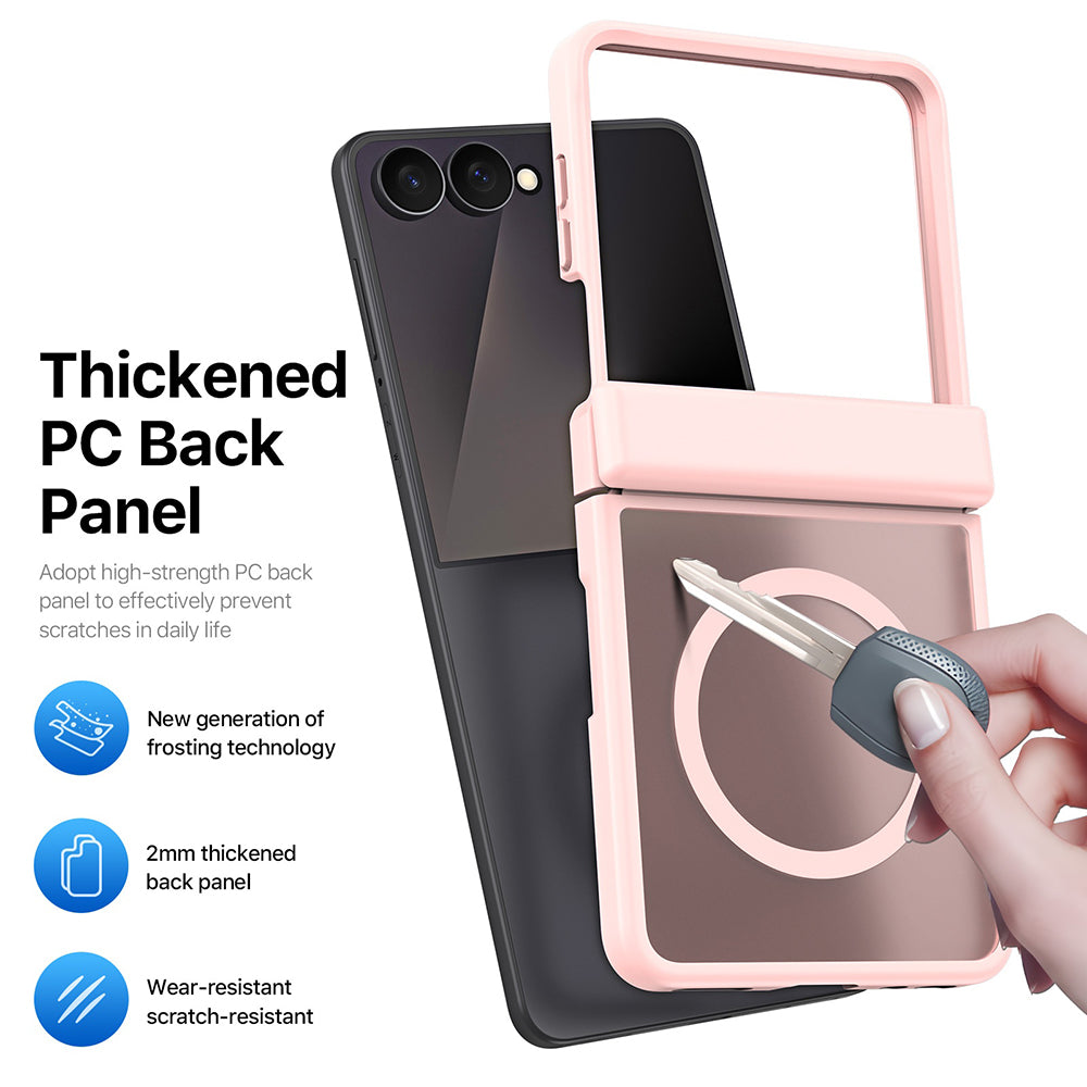 MagSafe Case for Samsung Galaxy Z Flip8 F776, DUX DUCIS, Yind, Black