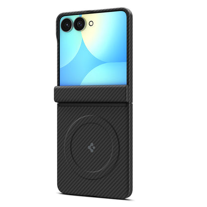 MagSafe Case for Samsung Galaxy Z Flip8 F776, Spigen, Air Skin, Black ACS11513