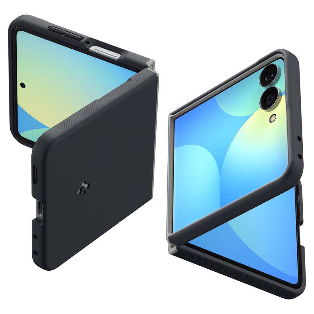 Θήκη MagSafe για Samsung Galaxy Z Flip8 F776, Spigen, Caseology Nano Pop, Μαύρη ACS11523