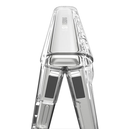 MagSafe Case for Samsung Galaxy Z Flip8 F776, Spigen, Ultra Hybrid Pro, Clear White ACS11524