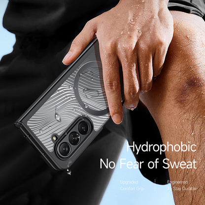 Θήκη MagSafe για Samsung Galaxy Z Fold5 F946, DUX DUCIS, Aimo, Μαύρη