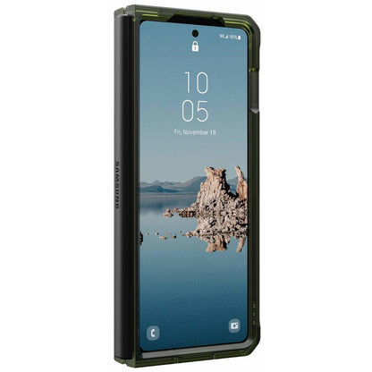 Θήκη MagSafe για Samsung Galaxy Z Fold5 F946, Urban Armor Gear, Plyo Pro, Πράσινο Γκρι