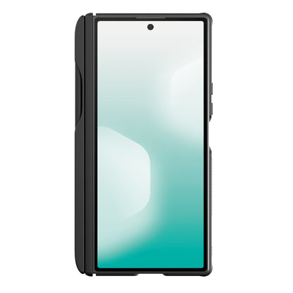 Θήκη MagSafe για Samsung Galaxy Z Fold7 F966, Nillkin, CarboProp με Διαφανές Μαύρο Κάλυμμα Φακού και Θήκη για S-Pen, Μαύρο