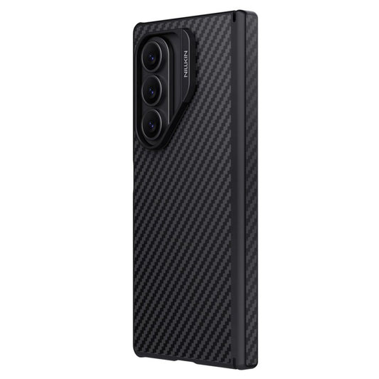 Θήκη MagSafe για Samsung Galaxy Z Fold7 F966, Nillkin, Synthetic Fiber Pro, Μαύρο