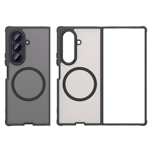 Θήκη MagSafe για Samsung Galaxy Z Fold7 F966, Techsuit, HaloFrost II, Μαύρο