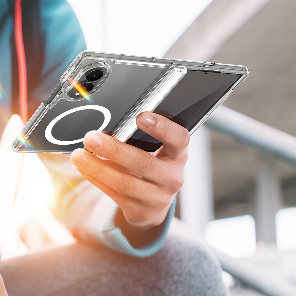 Θήκη MagSafe για Samsung Galaxy Z Fold8 F971, DUX DUCIS, Λεπτή, Διαφανής
