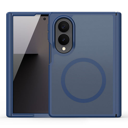 Θήκη MagSafe για Samsung Galaxy Z Fold8 F971, DUX DUCIS, Yind, Σκούρο Μπλε