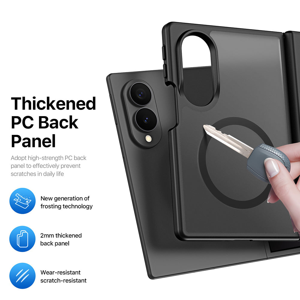 MagSafe Case for Samsung Galaxy Z Fold8 F971, DUX DUCIS, Yind, Black