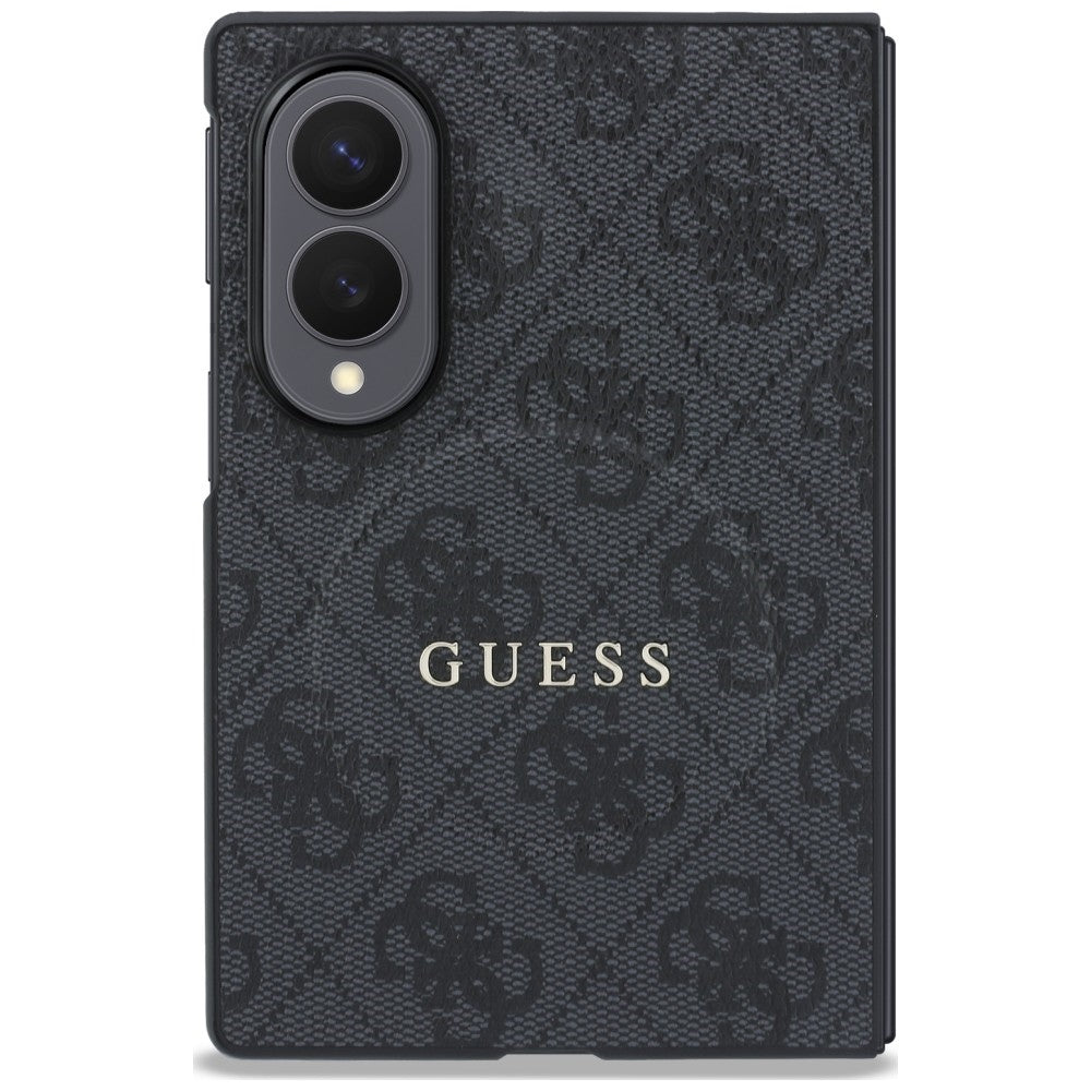 Θήκη MagSafe για Samsung Galaxy Z Fold8 F971, Guess, 4G Leather Classic, Μαύρο