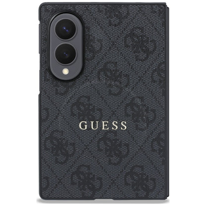 Θήκη MagSafe για Samsung Galaxy Z Fold8 F971, Guess, 4G Leather Classic, Μαύρο