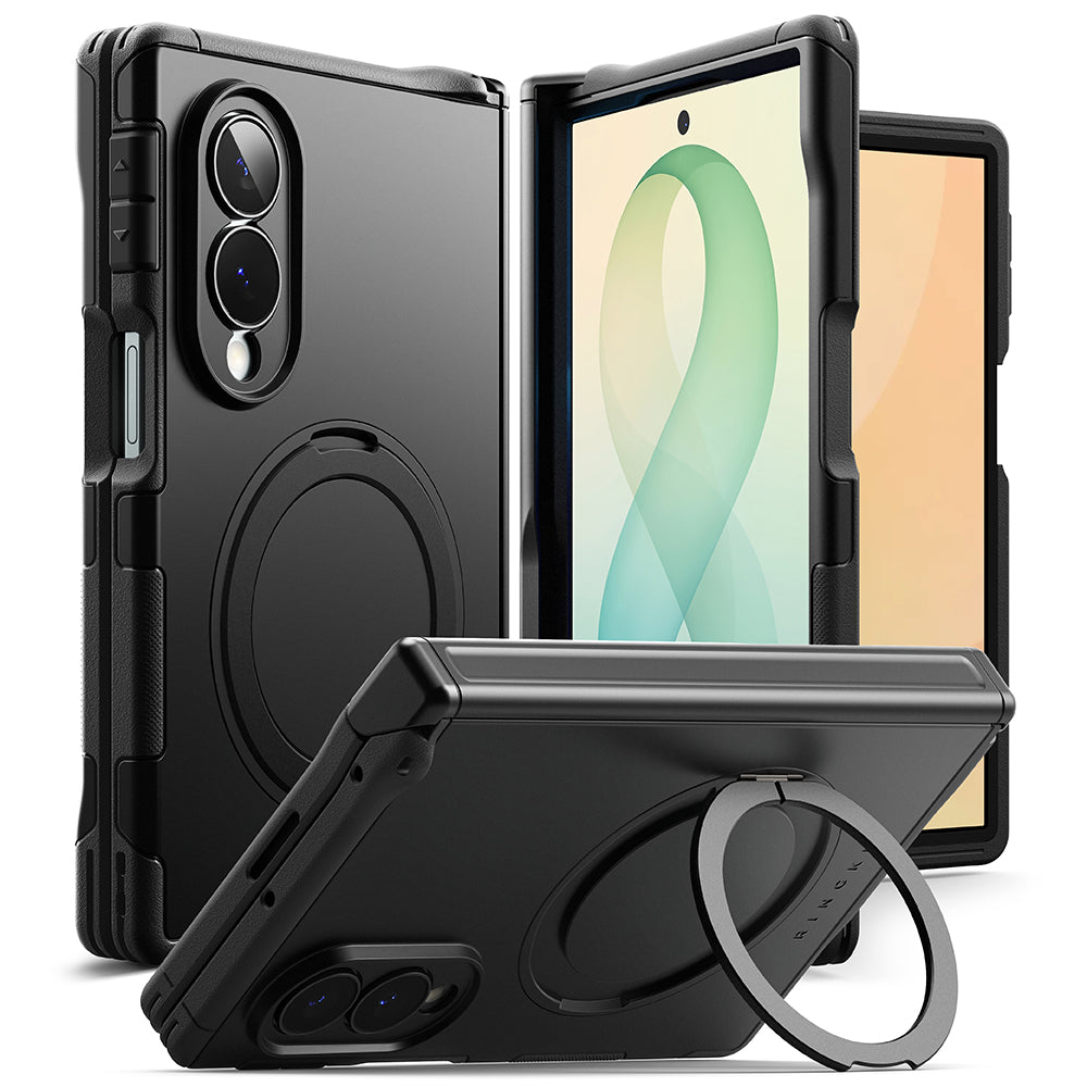 Θήκη MagSafe για Samsung Galaxy Z Fold8 F971, Ringke, Alles, Μαύρο