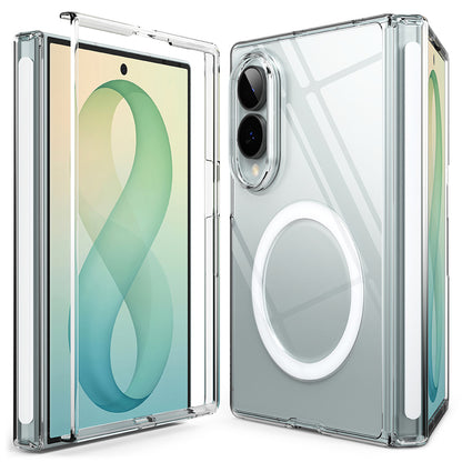 Θήκη MagSafe για Samsung Galaxy Z Fold8 F971, Ringke, Fusion Air Flap, διάφανη