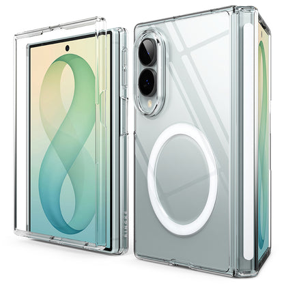 Θήκη MagSafe για Samsung Galaxy Z Fold8 F971, Ringke, Fusion Air Flap, διάφανη