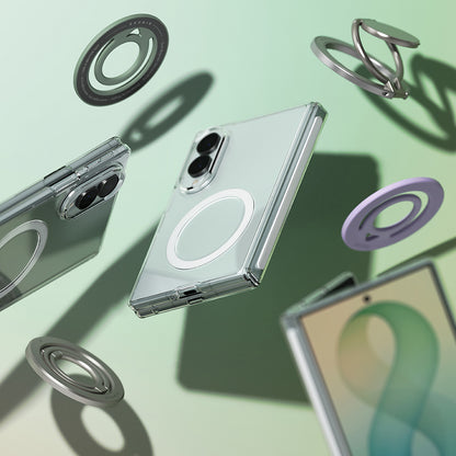 Θήκη MagSafe για Samsung Galaxy Z Fold8 F971, Ringke, Fusion Air Flap, διάφανη