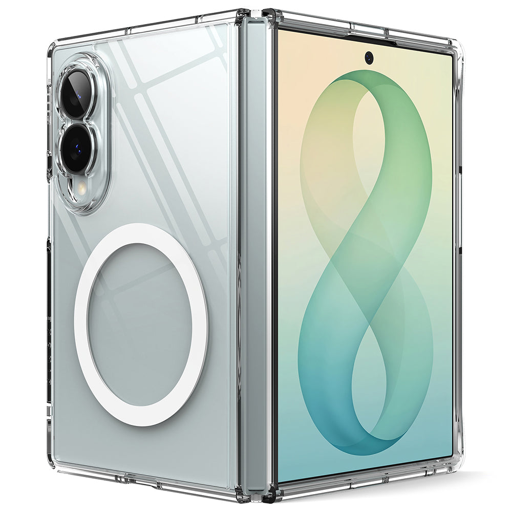 Θήκη MagSafe για Samsung Galaxy Z Fold8 F971, Ringke, Fusion, Διάφανη