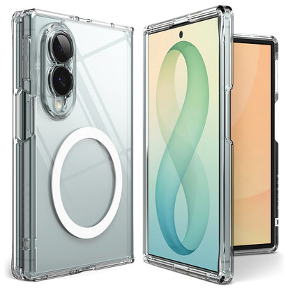 Θήκη MagSafe για Samsung Galaxy Z Fold8 F971, Ringke, Fusion, Διάφανη