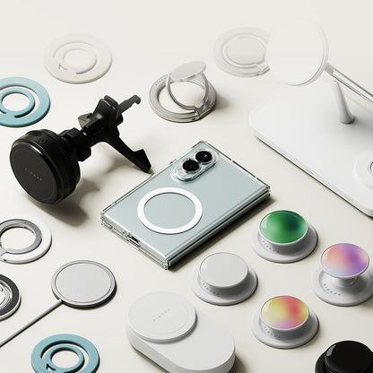 Θήκη MagSafe για Samsung Galaxy Z Fold8 F971, Ringke, Fusion, Διάφανη