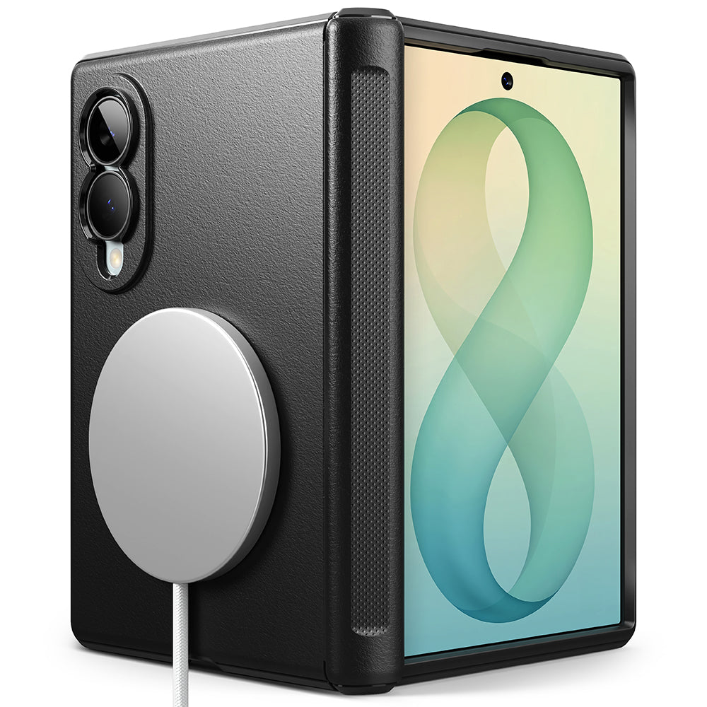 Θήκη MagSafe για Samsung Galaxy Z Fold8 F971, Ringke, Onyx Flap, Μαύρη