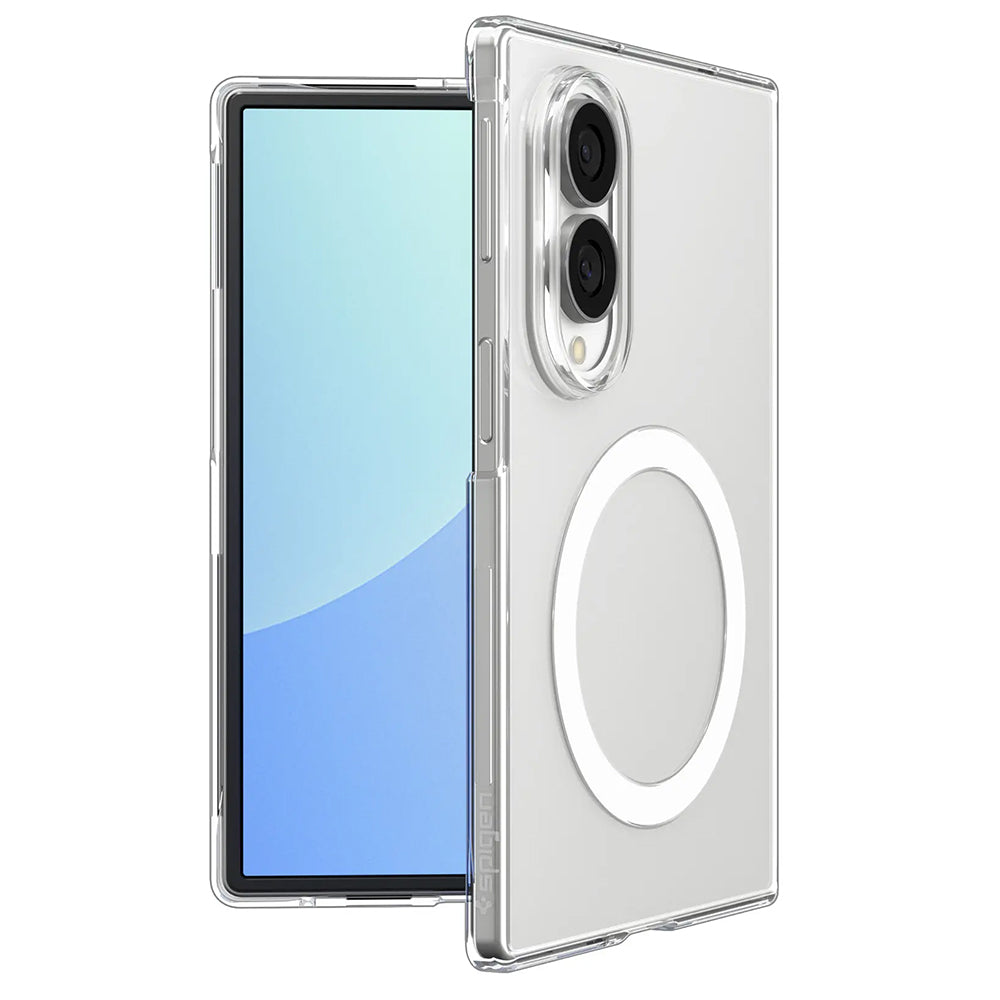 MagSafe Case for Samsung Galaxy Z Fold8 F971, Spigen, Air Skin, Clear White ACS11952