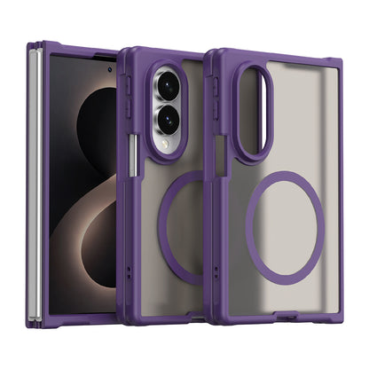 MagSafe Case for Samsung Galaxy Z Fold8 F971, Techsuit, HaloFrost II, Purple