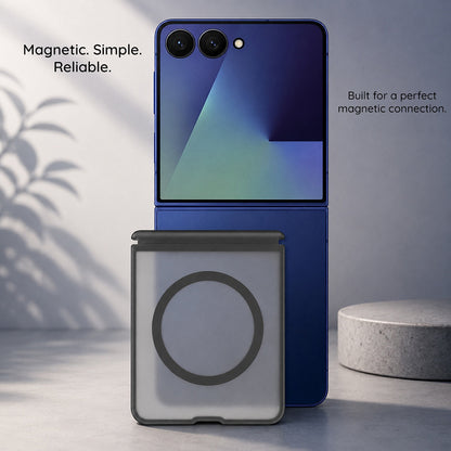 MagSafe Case for Samsung Galaxy Z Fold8 Ultra F971, Blueo, Skin Friendly Anti-Drop, Matte Black