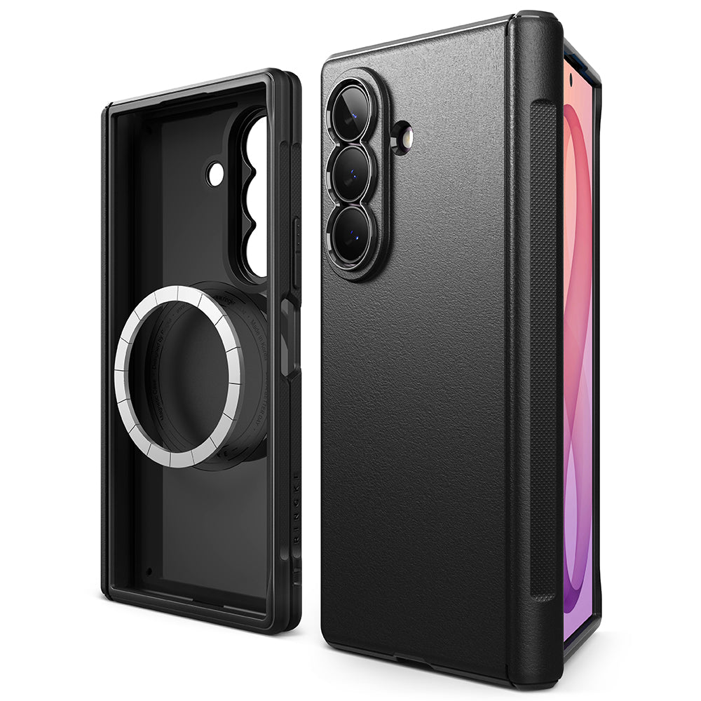 MagSafe Case for Samsung Galaxy Z Fold8 Ultra F976, Ringke, Onyx Flap, Black