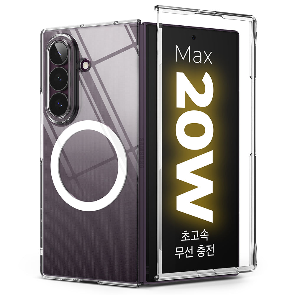 MagSafe Case for Samsung Galaxy Z Fold8 Ultra F976, Ringke, Slim, Transparent