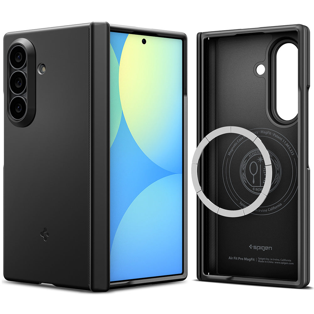 MagSafe Case for Samsung Galaxy Z Fold8 Ultra F976, Spigen, Air Fit Pro, Black ACS11492