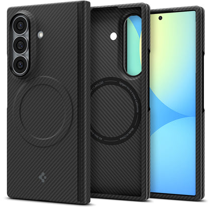MagSafe Case for Samsung Galaxy Z Fold8 Ultra F976, Spigen, Air Skin, Black ACS11510
