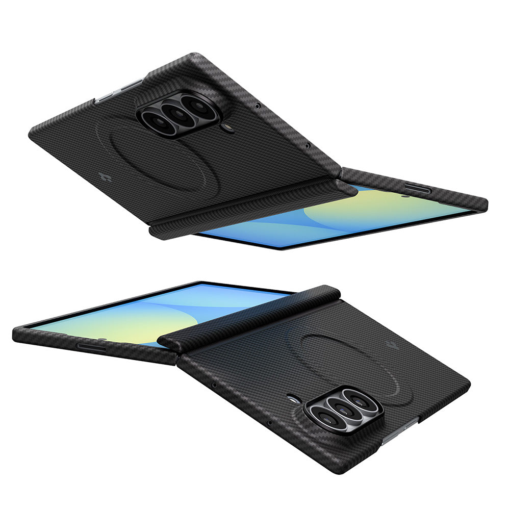 MagSafe Case for Samsung Galaxy Z Fold8 Ultra F976, Spigen, Air Skin, Black ACS11510
