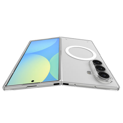 MagSafe Case for Samsung Galaxy Z Fold8 Ultra F976, Spigen, Air Skin, Clear White ACS11505