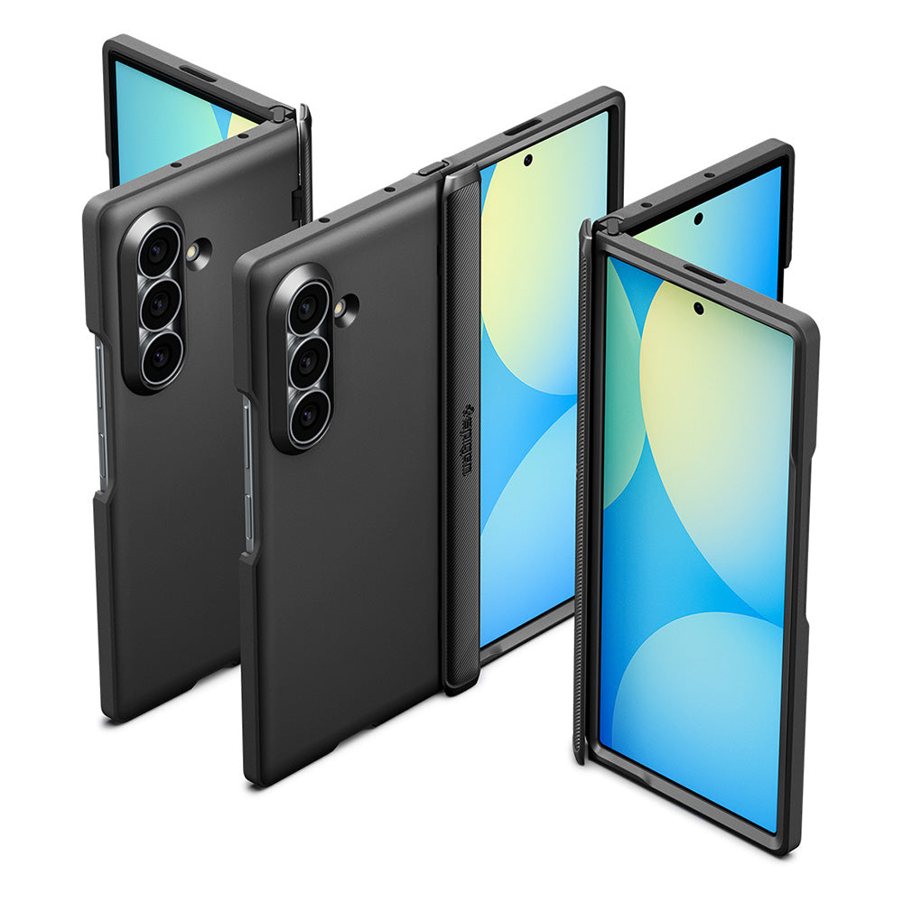 Θήκη MagSafe για Samsung Galaxy Z Fold8 Ultra F976, Spigen, Slim Armor Pro, Μαύρη ACS11508